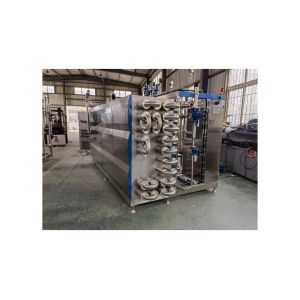 Manufacturing Plant Tubular Sterilizer for Particles Beverage Processing Line