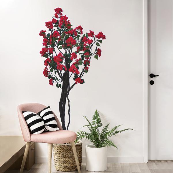 150Cm Height Bougainvillea Colorful Artificial Silk Plant Creative Potted Flowers