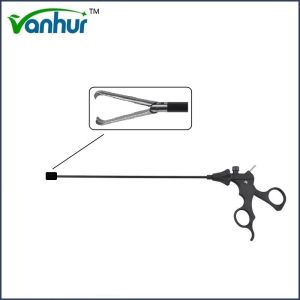 Surgical Instruments 5X330mm Endoscope Allis Forceps Distal 2 3 Claws for