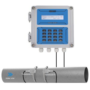 Non-Contact Ultrasonic Flowmeter For Water Industry