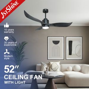 High Speed Waterproof Outdoor Smart Ceiling Fan With 3 Acrylic Blades