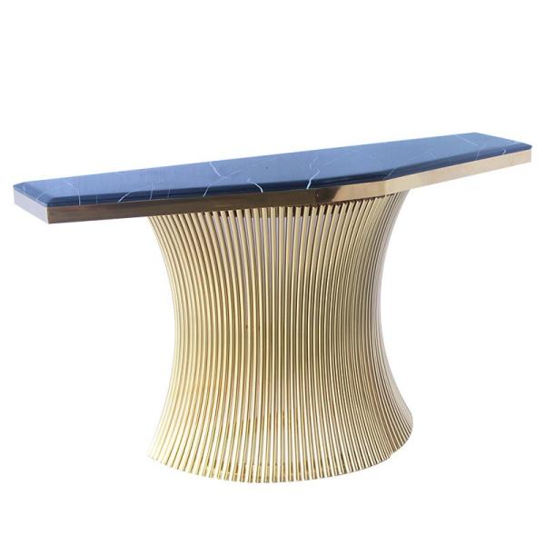 Unique Style Modern Stylish Console Tables Irregular Shape For Hotel / Living