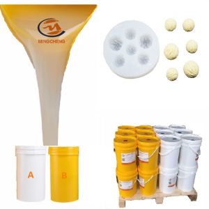 China 12-14 N/mm Tear Strength RTV2 Platinum Silicone Mold Rubber for Ice Cream Mold Shelf Life 12 Months on sale