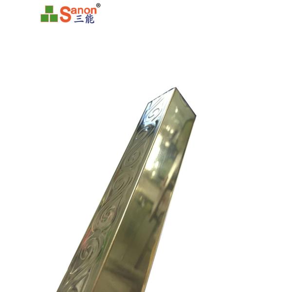 Quality 201 304 316L Stainless Steel Square Pipe Colored Lightweight Square Tubing wholesale