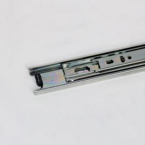 Iron Tri Fold Furniture Drawer Slides 600mm For Kitchen Cabinet