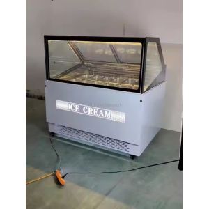 Ice Cream Freezing Display Cabinet Ice Cream Cabinet Refrigerated Desserts Fresh