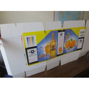 Carton box making Flexo Printing slotter Machine With 100 Pieces / Min Max Speed