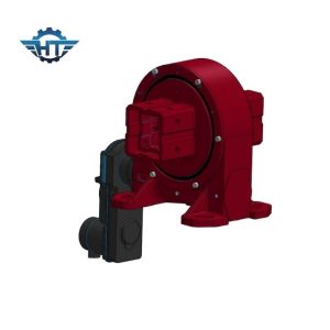 China 2 Portrait VE7 Solar Tracker Slew Drive With 24VDC Gear Motor For PV Tracking System on sale