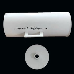 high temperature resist Industrial PTFE Parts , PTFE Welding Bucket With Lid