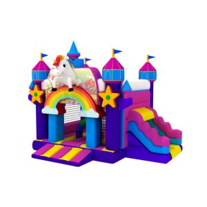 Popular Inflatable The Unicorn Combo , Inflatable The Unicorn Jumping House With
