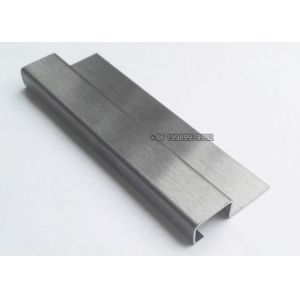 12mm Brushed Stainless Steel Tile Trim Counter Edge Trim Multiapplication