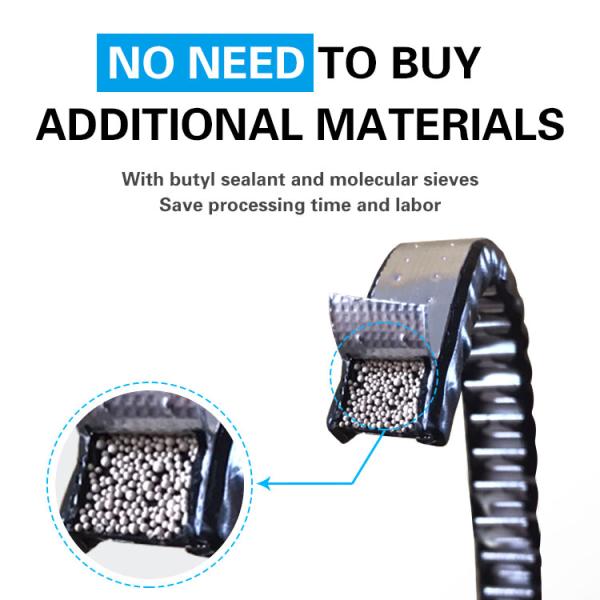 Factory AGM White color butyl spacer for insulating glass