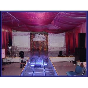 China Silver Color  1.22*1.22/1m*1m/1m*2m  4 level Adjustable  Acrylic Stage Platform on sale