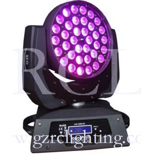 36x18w RGBWA+UV 6IN1 LED moving head wash stage light