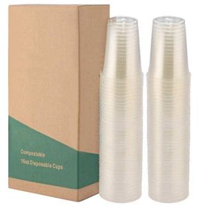Compostable Bio Degradable Plastic Cups For Beer Wine Drinking
