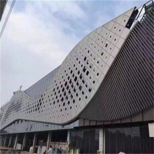 China Custom Color Aluminum Alloy Wall Panels for Modern Building Facades on sale