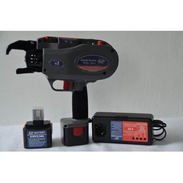 Quality Auto Rebar Tier Tying Machine Tool High Efficiency 2 Or 3 Knots With DC Charger wholesale