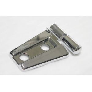 ABS Chrome Exterior door hinge For Jeep Wrangler JK 2007+ Fit 2 door Type 4x4