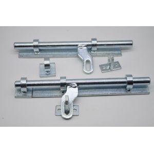 Galvanized heavy duty Door bolts DL607, lock for door Size: 10"X5/8"x5mm,
