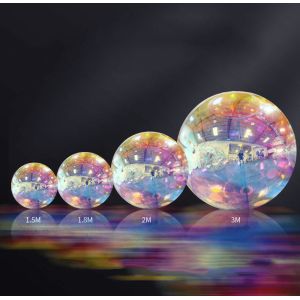 Cheap Giant Shinny Ball PVC Inflatable Reflective Ball /Inflatable Sphere Mirror