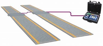 Quality Dynamic Controller Axle Weighing Scales 30km/H 40T Load Capacity wholesale