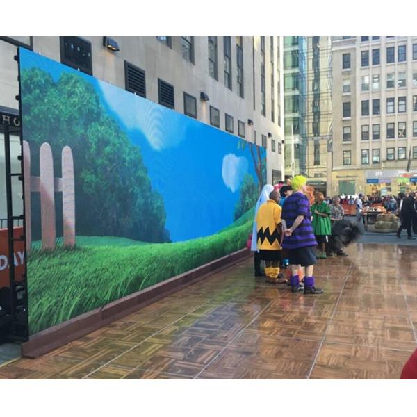 P4 P6 P8 P10 Outdoor Full Color Led Display Screen Wide Viewing Angle For Event Stage