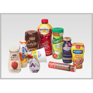 Food Packaging Shrink Wrap Bottle Labels PVC PET Shrink Films Material For Wine