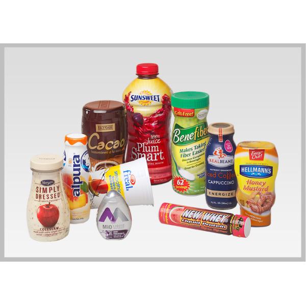 Food Packaging Shrink Wrap Bottle Labels PVC PET Shrink Films Material For Wine