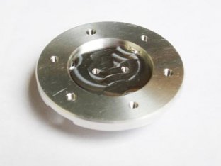 CNC Custom RC Airplanes Parts Aluminum Anodized Silver