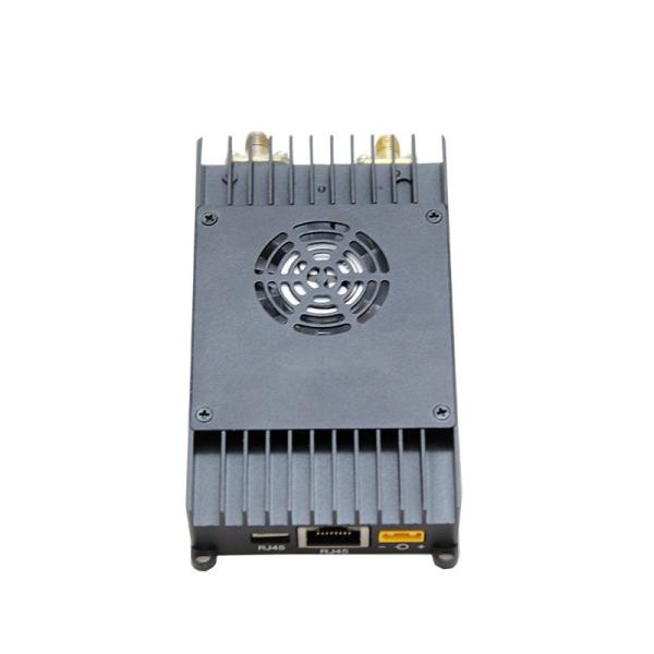 30Mbps High Speed UAV Data Link with Long Range Transmission and AES 128-bit