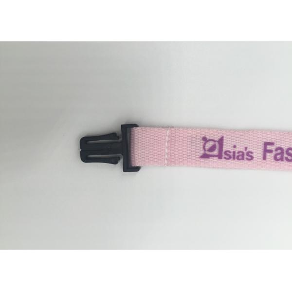 Stylish blue color customized silk-screened lanyards with high quality