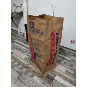 Moisture Proof Custom Size Lawn Paper Bags Accept Custom Lining