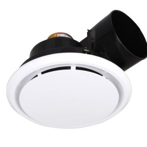 China Duct Fan Bathroom LED Light And Extractor Exhaust Ceiling Ventilation Fan 162-252 Air Quantity on sale