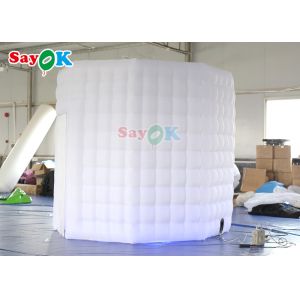 Octagonal Inflatable LED Photo Booth Indoor CE UL Certificated