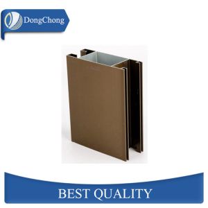 GB/T Standard Aluminum Extrusion Profiles Color Coated For Building Frames