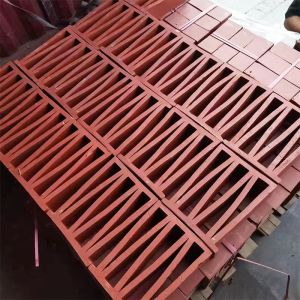 Matt Surface Sintered Technique Decorative Brick Wall Blocks For Ventilation In