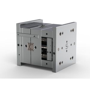 Button (1*4) / Cold runner / Three-plates mold No.24671