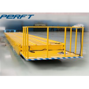 30 ton die and mold rail guided transfer cart with electric material handling