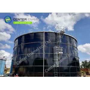 Sludge Holding Tanks Assembled by Glass-Fused-to-Steel Sheets: Durable and