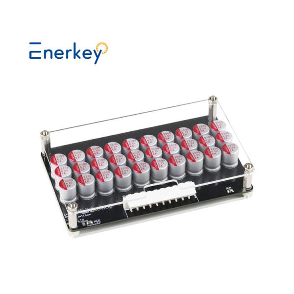 Quality Enerkey 5A 8S 9S 10S Lithium Active Equalizer with Acrylic Plate Li-ion/Lto/Lifepo4 Battery Balancer for Scooter wholesale