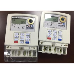 Dual Source Generator Prepaid Electricity Meters Grid Single Phase With Vending