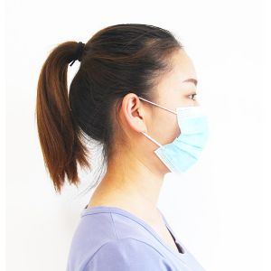 Cheap Earloop Style Skin Friendly Adjustable Disposable Medical Face Mask for sale