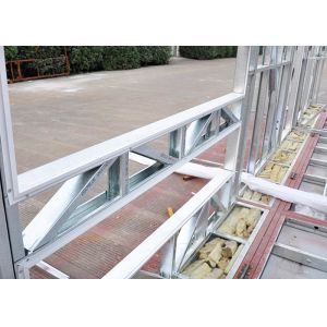 Movable Modular Container Homes Eco Prefab House, Hydroponic Farming steel