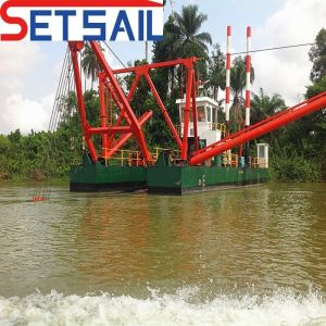 Diesel Engine Control 20 Inch Sea Sand Dredger for Sand Pumping at 2.2 Meter