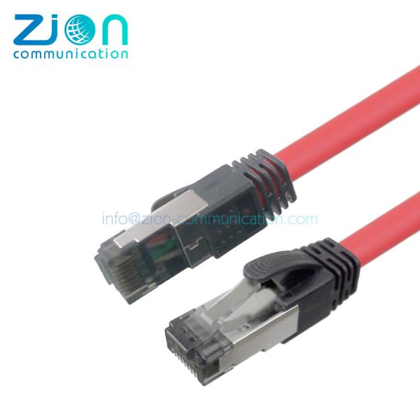 Cat 8 S/FTP Pacth Cord , 2000MHz Lan Network Cable , Bare copper Indoor Category
