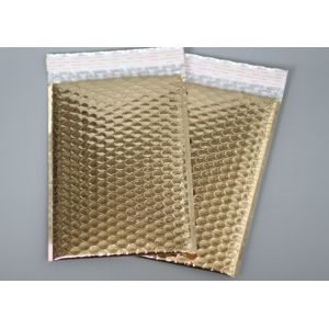 Moisture Free Metallic Bubble Wrap Envelopes 6*9 Inch Size With Custom Printing