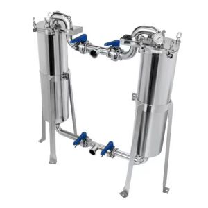 Industrial Juice Milk Dairy Multi Cartridge Housing Oil Pipeline Duplex