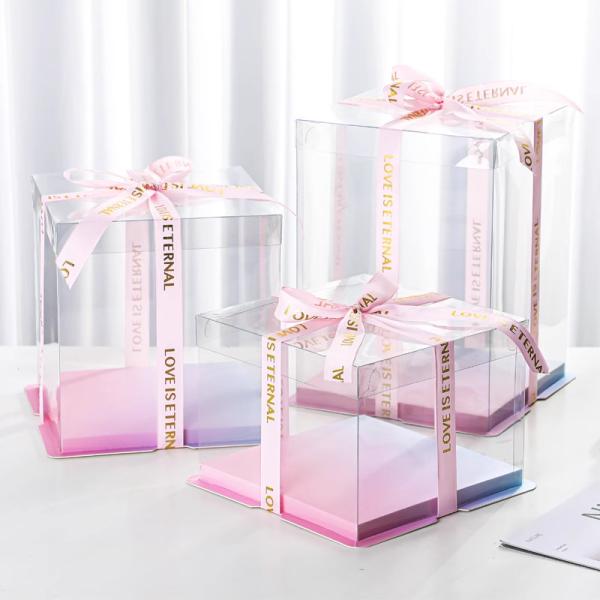 Custom Made Cake Packaging Boxes Design Requirement AI CDR Or PDF and Paper