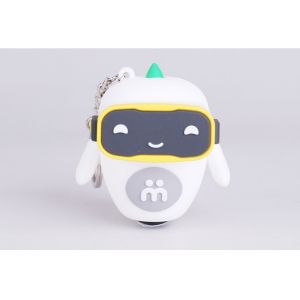 Soft PVC Rubber Tooth Shape Key Chain, Custom Symbol Miniature Figure Key Chain For Promotion