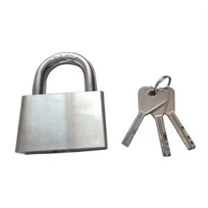 201SS Robust Stainless Steel Padlock Key Locking System